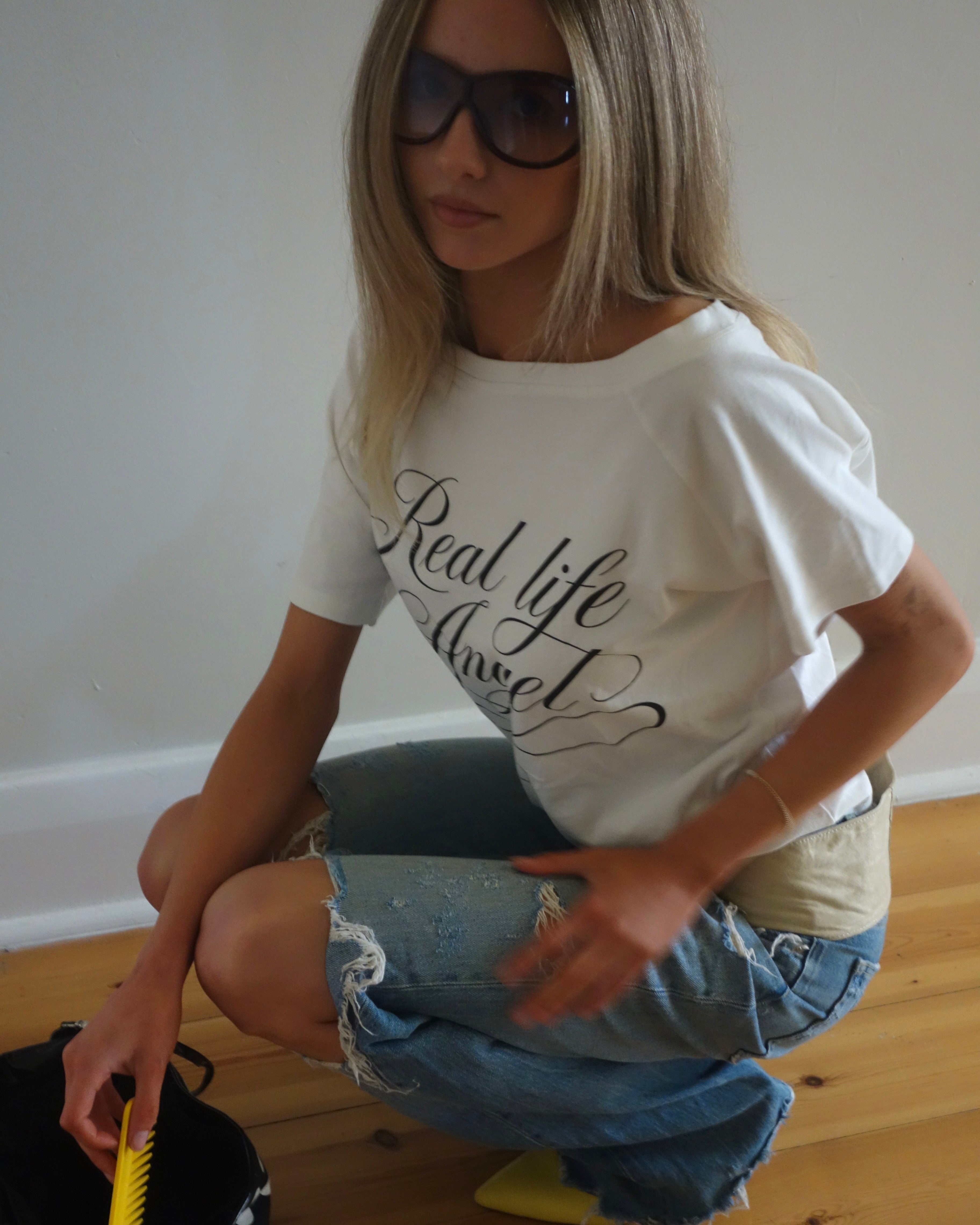 Real Life Angel Tee