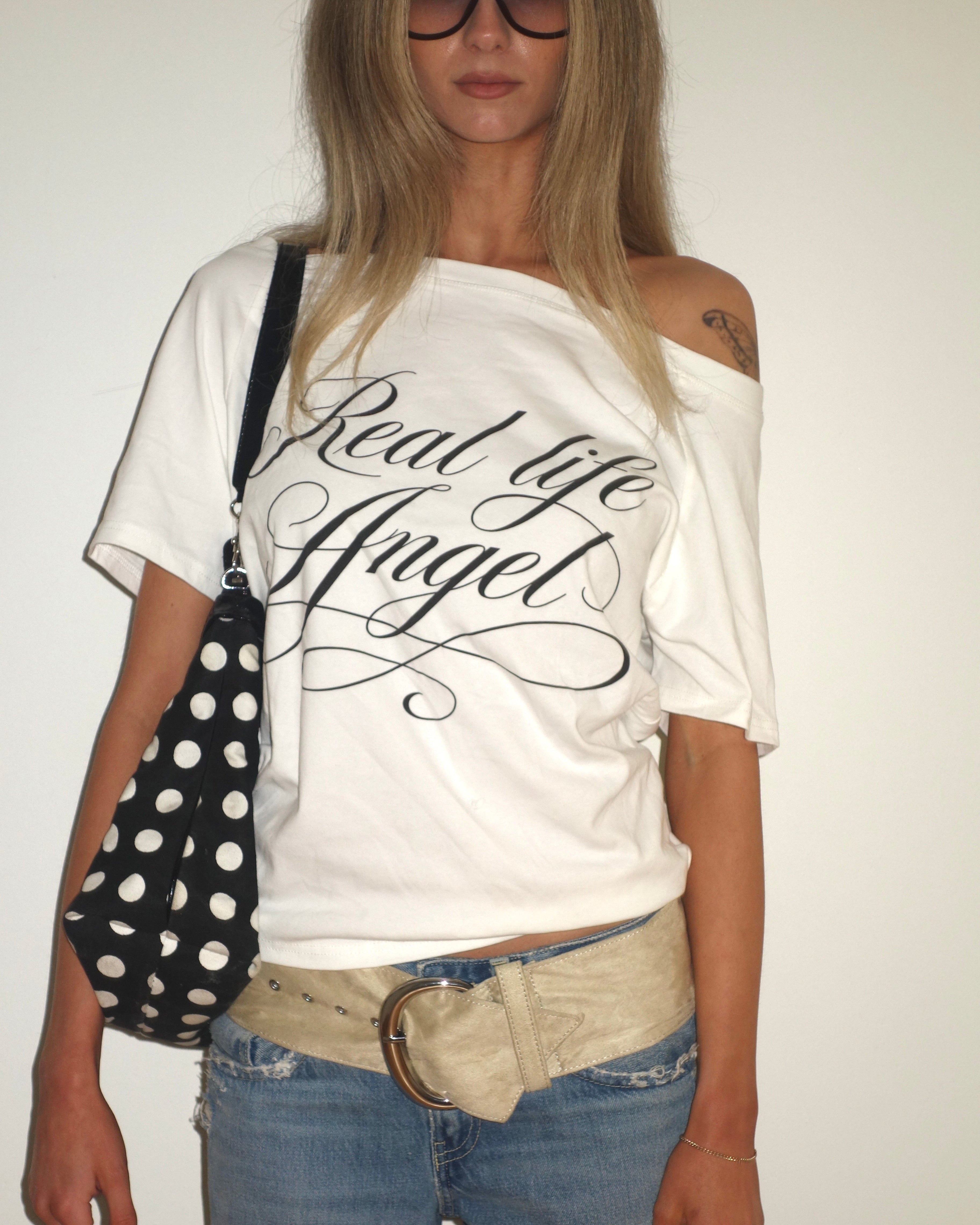 Real Life Angel Tee